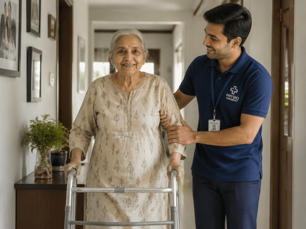 Geriatric Physiotherapy & Elderly Mobility Home Visit in Bangalore by Benobin Mathew, MPT